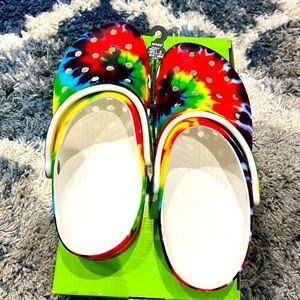 Unisex Classic the dye clogs